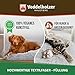 Veddelholzer Ø 60 cm (S) Hellgrau Hundebett Katzenbett Hundekissen Hundebetten in Mehreren Größen Hundebett große mittelgroße kleine Hunde waschbar in hellgrau und dunkelgrau für alle Hunde & Katzen