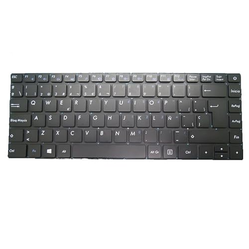 MEDION ノートパソコン用 FR/GR/UK/US/SW/SP キーボード AKOYA E4251 MD61561 MD61169 MD61171 MD61170 MD61648 MD61416 MD61227 MD61202 ブラック(Spanish