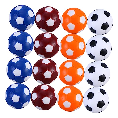 OSOLADY 16Pcs Foosball Replacement Balls for Standard Table Football Games Lightweight and Tabletop Soccer Accessories for Enhanced Gameplay Experience