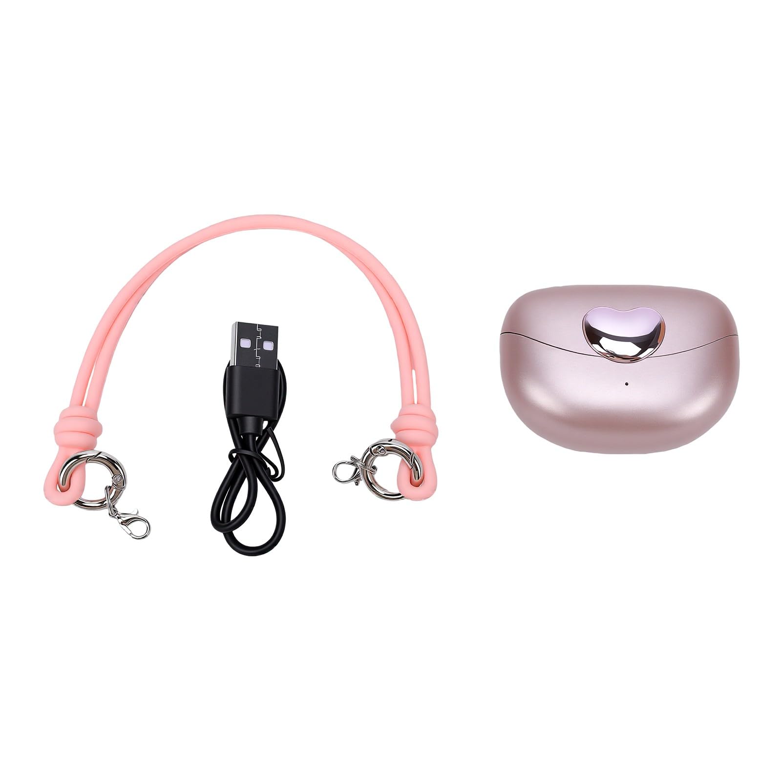 Bewinner Écouteurs Bluetooth à Clipser, 8 Modes de Traduction (Pink)
