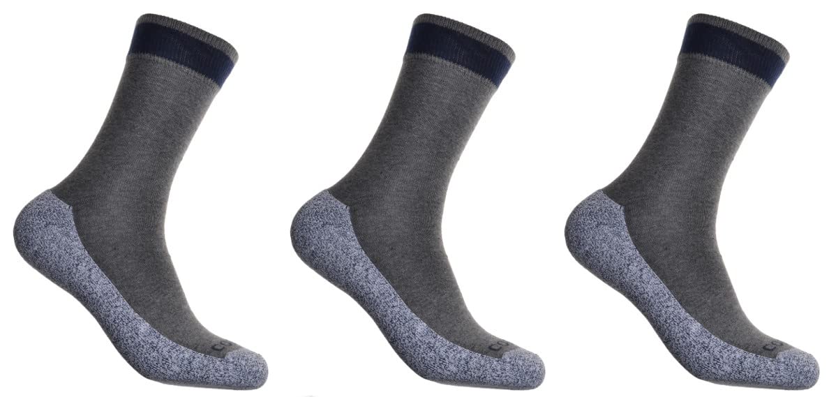 3 pairs of Mens Cotton Coolmax walking Socks