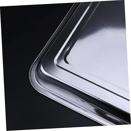 Miniatura 7 de KJHBV bandeja para lavar platos de acero inoxidable barbacoa parrilla bandeja rectangular plato de sushi bandeja rectangular bandeja de servir de