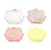 Jieya - Confezione da 4 mutandine in cotone, per bambine, colori assortiti, Confezione da 4, 1-2 anni