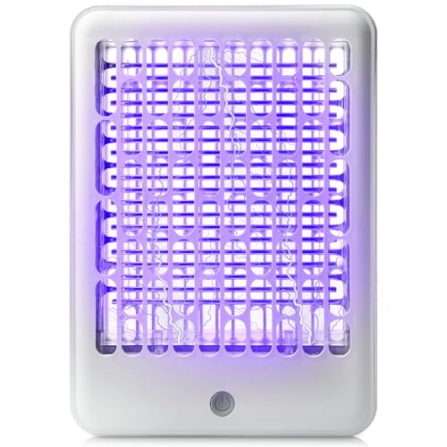 Matamoscas eléctrico, matamoscas eléctrico, USB C, lámpara colgante para casa, exterior, camping, jardín