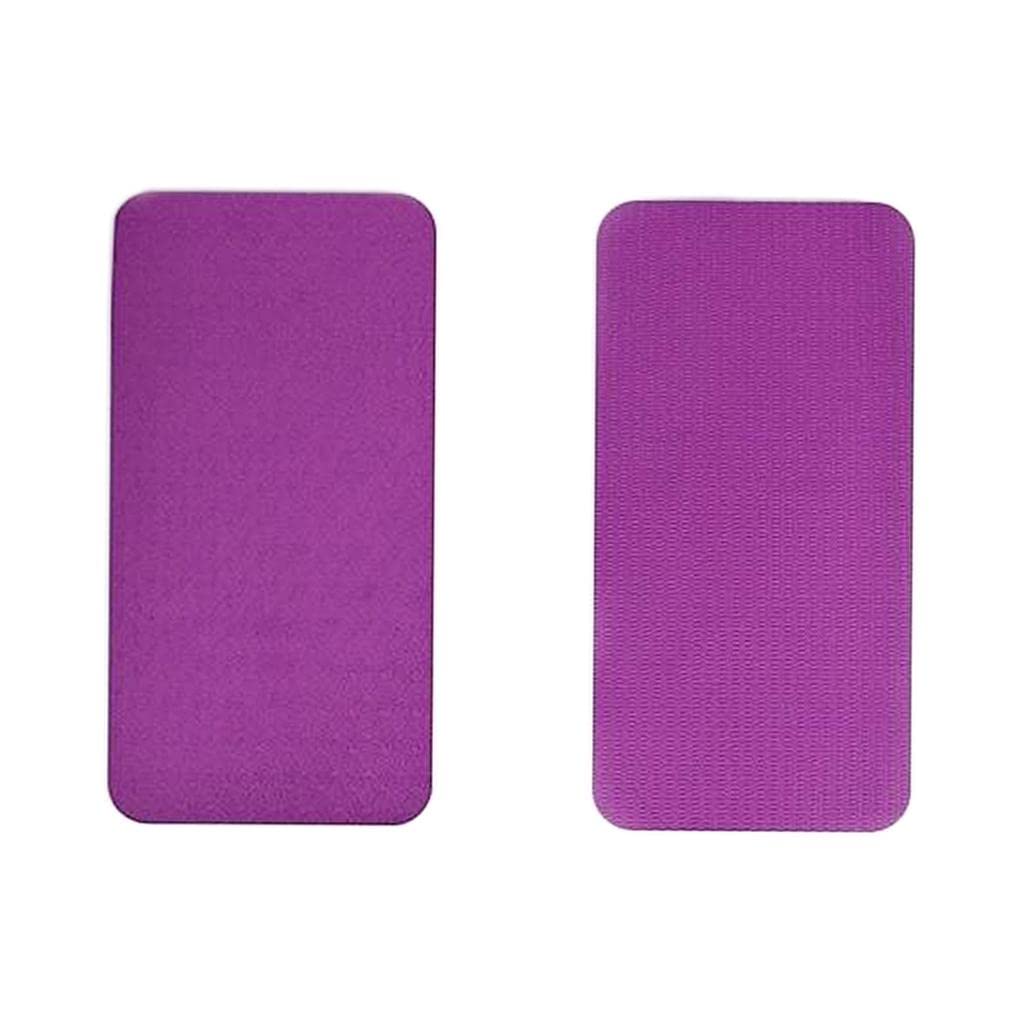 Enakshi® Yoga Workout Knee Pad Elbow Cushion Exercise Fitness Home Gym Support Mat Purple 2Pcs|Sporting Goods | Fitness Running & Yoga | Yoga & Pilates | Mats & Non-Slip Towels-image-47