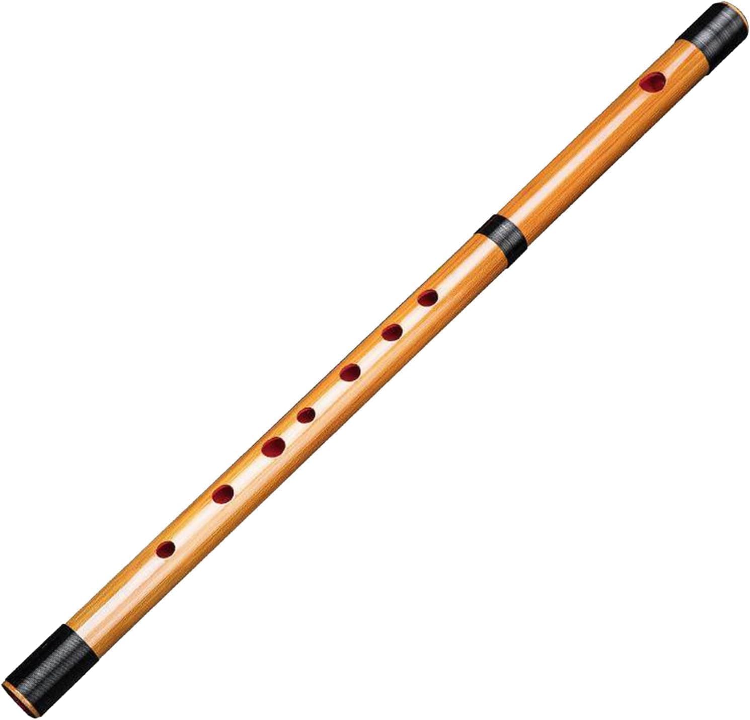 Amazon | 初心者向け竹笛、日本の伝統的な手作り、6/7/8音、膜穴