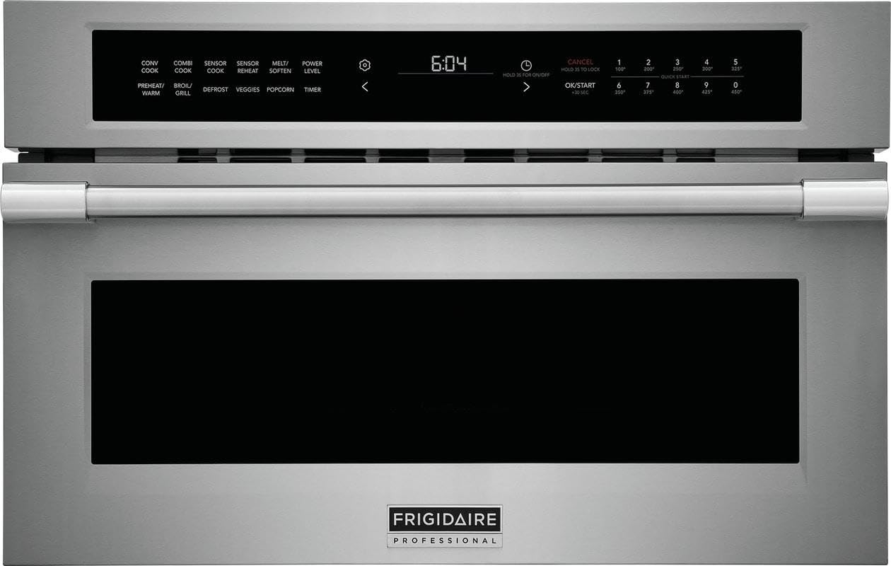 Frigidaire PMBD3080A 30 Inch Wide 1.6 Cu. Ft. 1000 Watt Built In Microwave with Drop Down Door - Stainless Steel