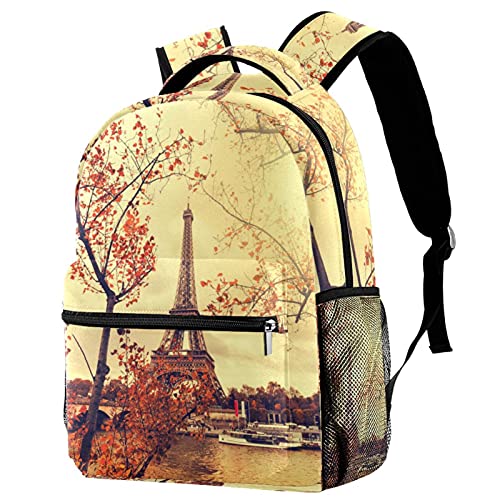 Sacs à bandoulière Tour Eiffel Paris paysage automne enfants ados