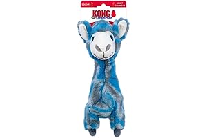 Kong Strength Plush Dog Toys for Aggressive Chewers - LLAMA