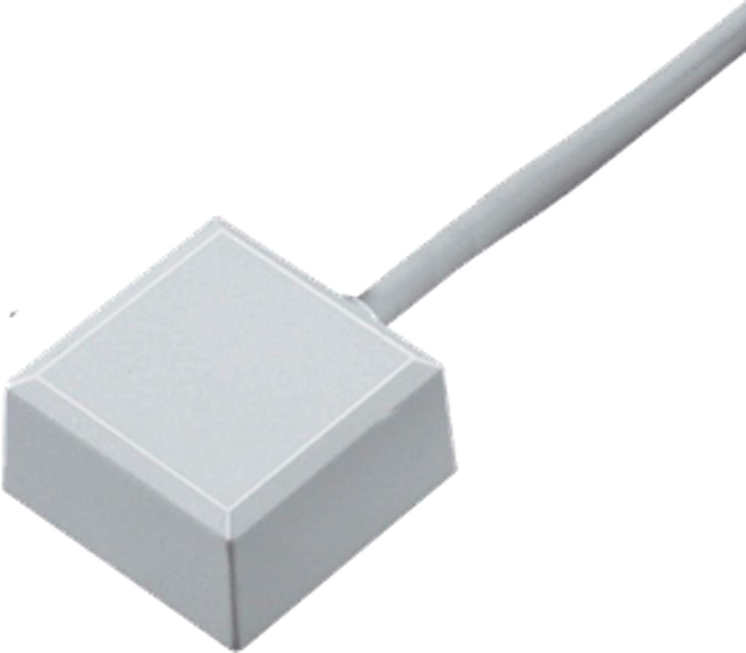 ABUS Potentialfreier Glasbruchmelder FU7301W mit UHU Kleber weiß Kabellänge 2m 2-adrig