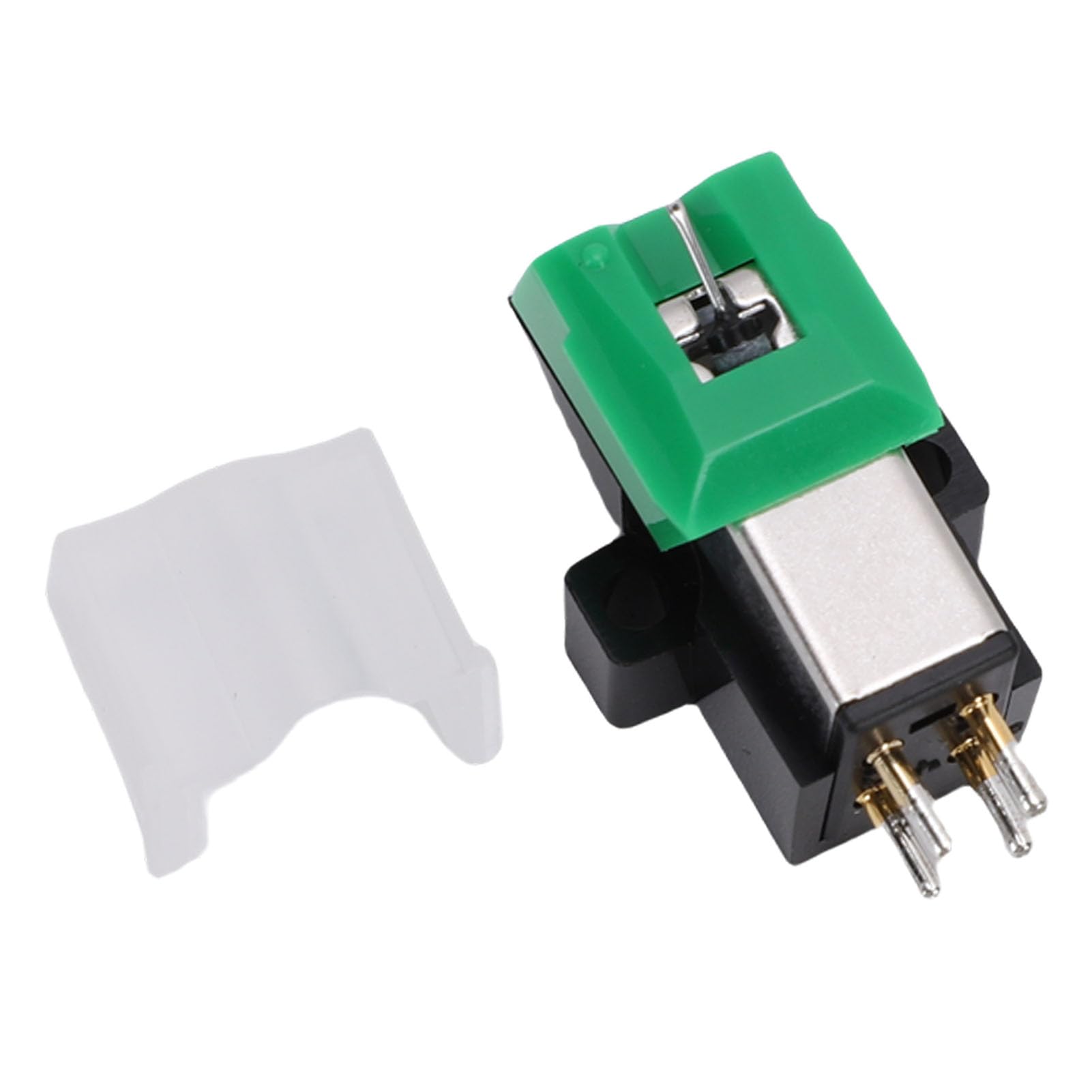 Luocute Sostituzione per Cartuccia Giradischi a Magnete Mobile AT 95E MM con Struttura Magnetica Ellittica a Doppia Forma di V per Giradischi AT e Giradischi DJ