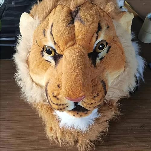 3d Animal Head Wall Mount, 3d Lion Head Backpack Bag, Stuffed Animal Backpack Simulation Lion Head Backpack Women/Men2