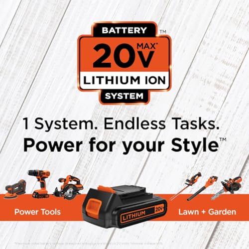 BLACK+DECKER 20V MAX 68-Piece Cordless Drill and Home Tool Project Kit with Tool Storage Bag (LDX120PK) - image 9
