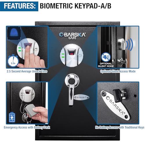 Barska AX11650 Large Biometric Safe thumbnail 7