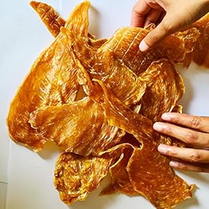   Premium-Chicken-Jerky-for-Dogs-Giant-8oz-Bag-All-Natural-Dog-Treats-Single-Ingredient-No-Fillers-or-Preservatives-Whole-Dehydrated-Chicken-Made-in-USA