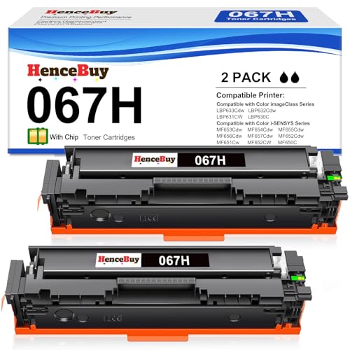 Image of 067H Black Toner Cartridge Replacement for Canon 067 067H