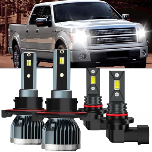 Lámparas LED para Ford F150 2004-2014, 9008, pack 4 miniatura 1
