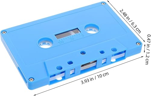 Miniatura 2 de YARNOW Caja de almacenamiento de cinta de cassette retro para decoración de casetes DIY cinta de audio decoración música