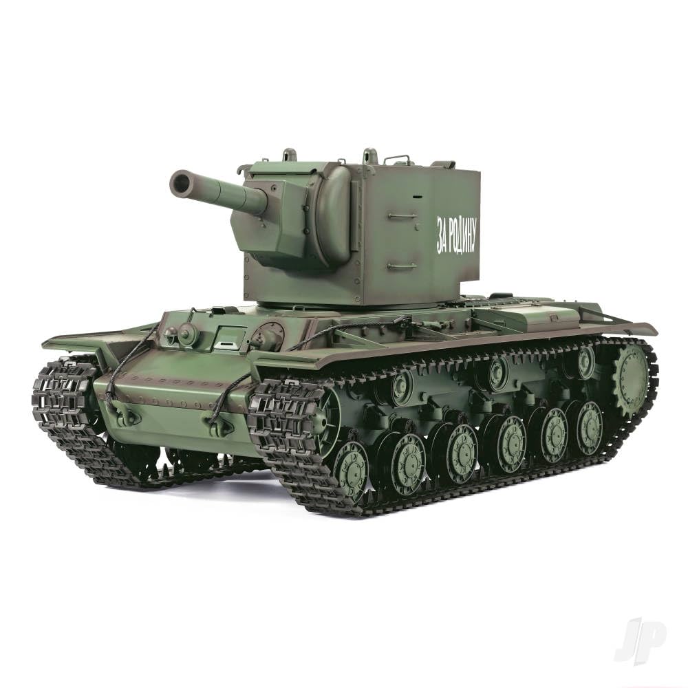 Henglong 1:16 Soviet KV-2 RC Tank (IR+Shoot+Smoke+Sound)