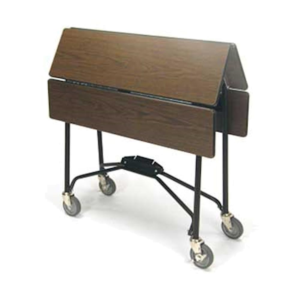 Lakeside 74416S Space-Saver Series Square Room Service Table, 36