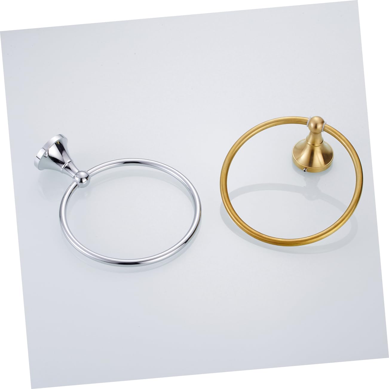 Uonlytech toallero anillo de toalla colgante anillo de toalla redondo ronda