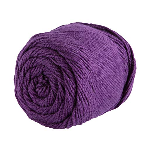 Image of Knit Picks Dishie Worsted Weight 100% Cotton Yarn Purple - 100 g (Mulberry)