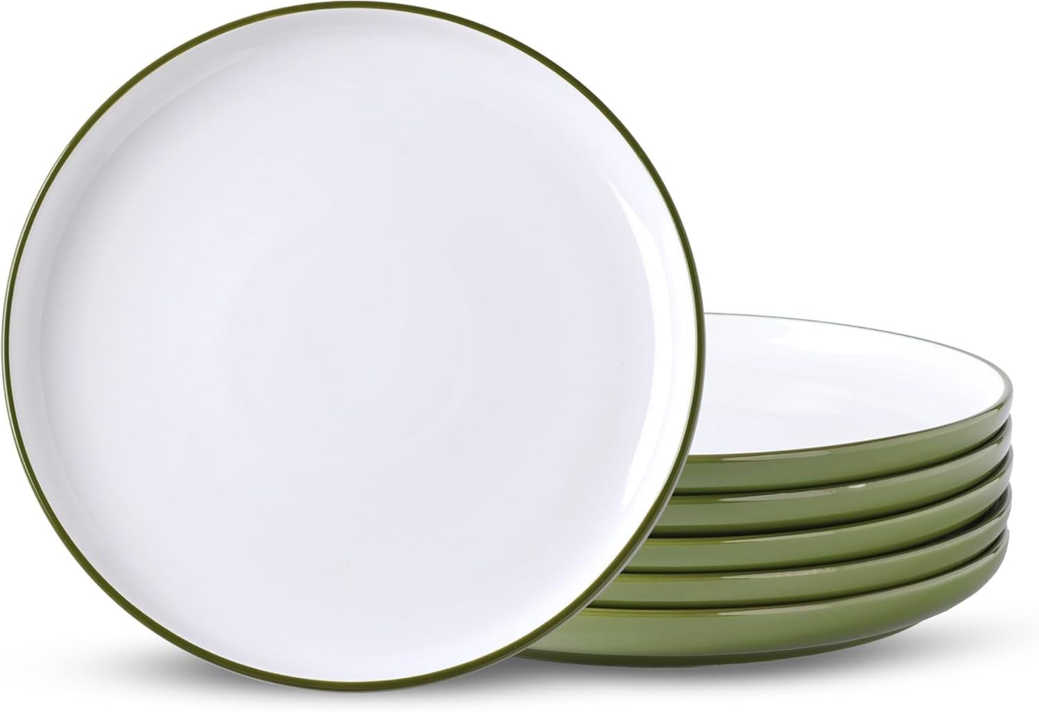 Amazon.com | GBhome Ceramic Dinner Plates Set of 6, 10.5 inch