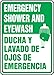 Accuform SBMFSR500VA Aluminum Spanish Bilingual Sign, Legend"Emergency Shower and Eyewash/DUCHA Y Lavado DE OJOS DE EMERGENCIA" with Graphic, 14" Length x 10" Width, Green on White