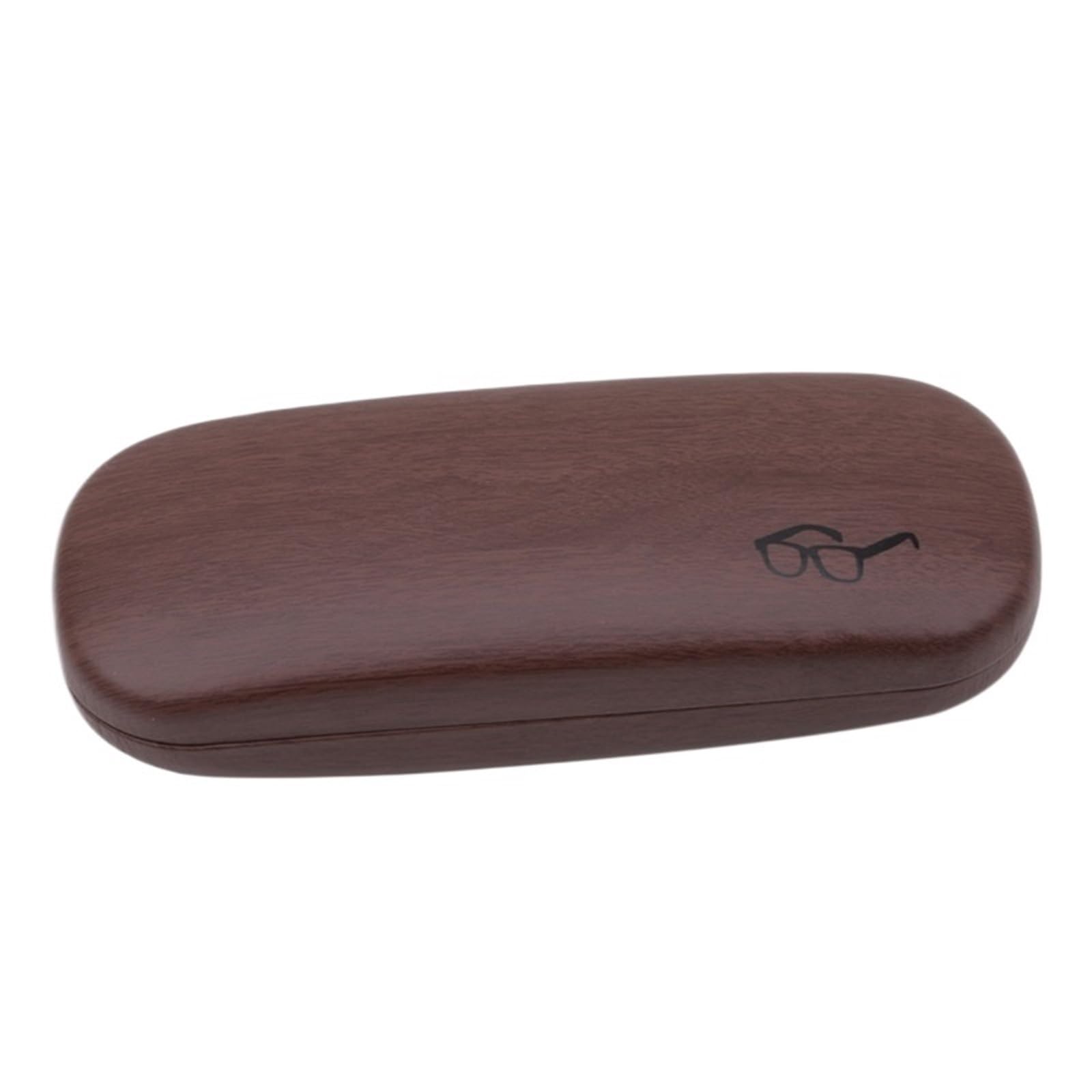Wood Grain Hard Kit Holder Metal Reading Glasses Case For Men Pour Femmes et Hommes