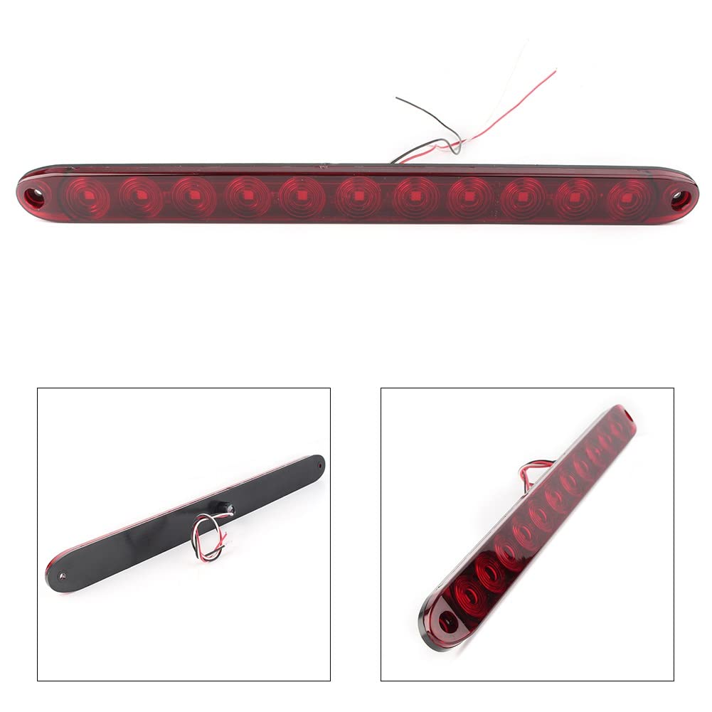 Tercer Freno Parada Luz 15 Universal Car LED Third Stop Light Luz De Freno Red Taillight Para Camión Remolque Pickup Van Caravan