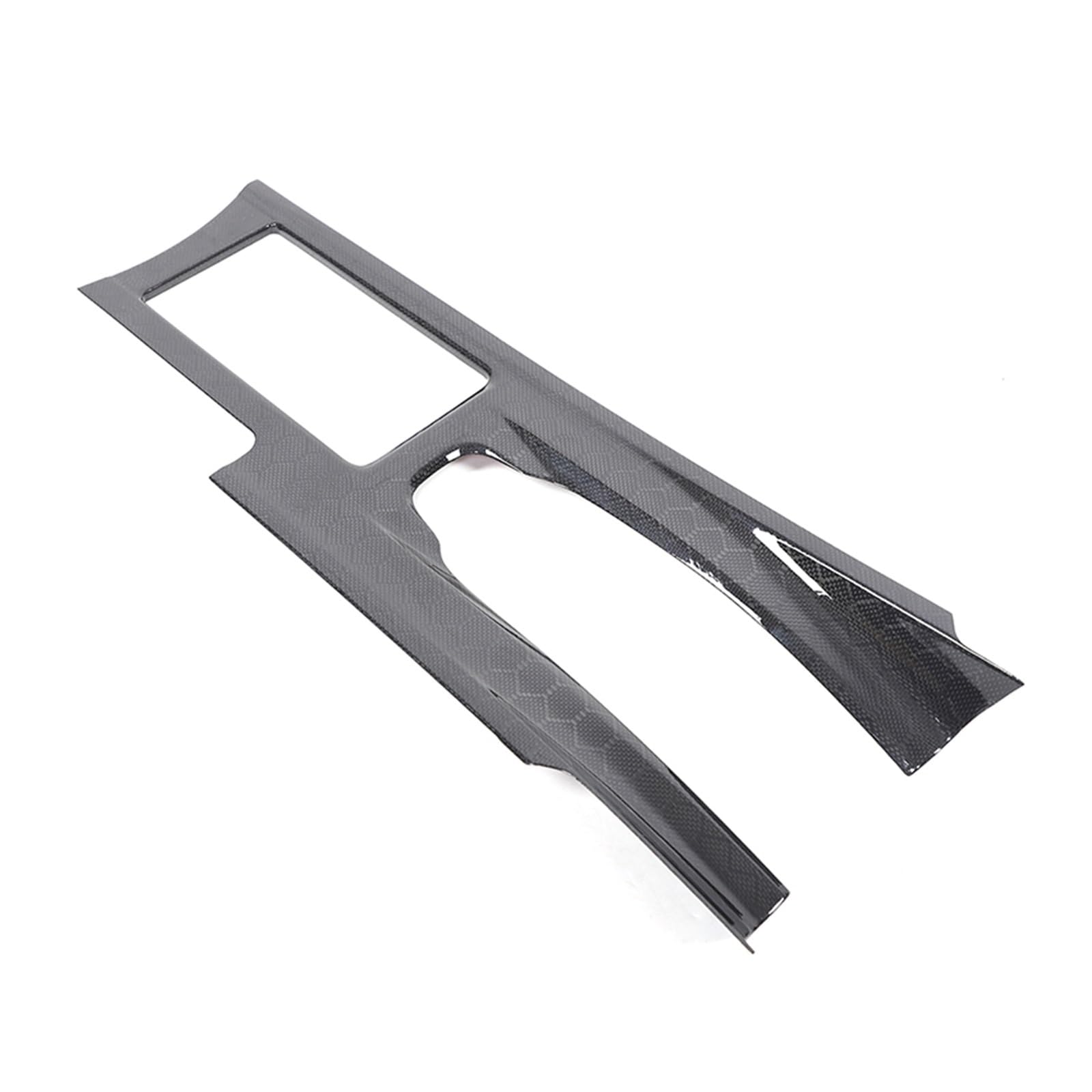 Car Trim Interior for Nissan for GTR R35 2008-2016 Car Central Control Gear Panel Decorative Sticker Accessories Interior Mouldings(Carbon Fiber,RHD)
