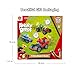 ROLOSO Newly Licensed Angry Birds Go Toys Collectible Kart Racer Car (Set of 6) Figures Flock Pack Playsets Sets Pig City Strike 2 Takedown Space Planet Movie Kids Game Boys Girls Red Bomb Gift Box