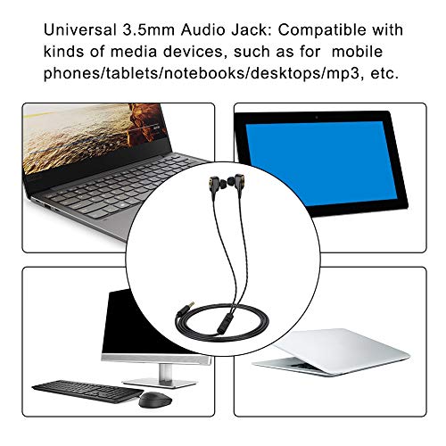 ciciglow Earbuds,Wired in-Ear Headphones,Universal 3.5 mm Plug for Most Smartphones Tablets, and PCs - Image 4