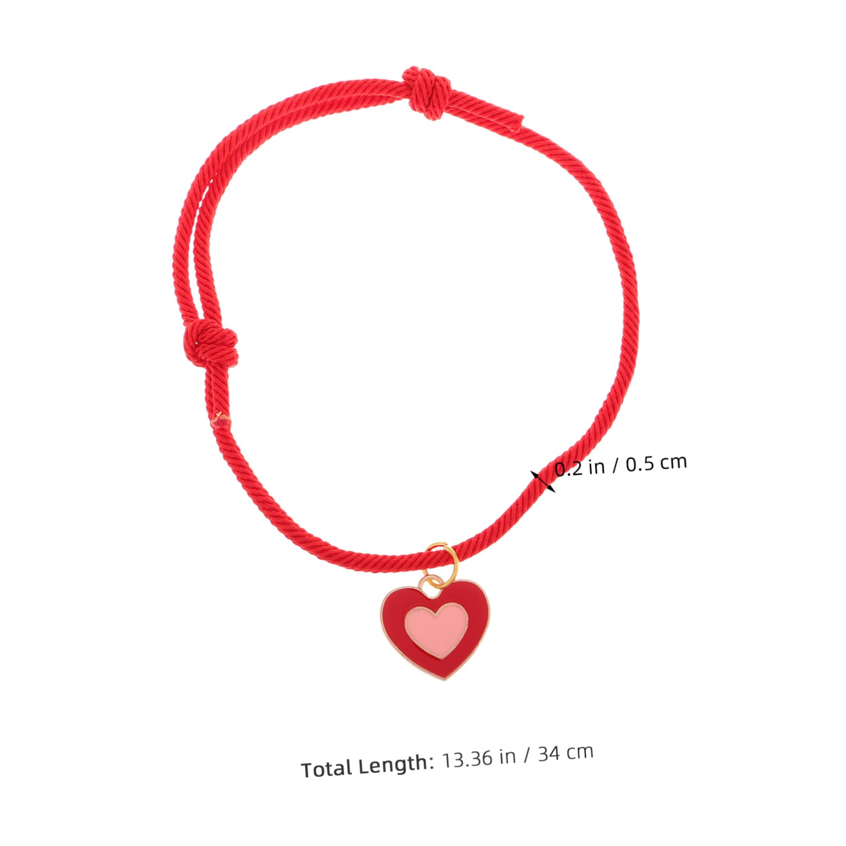 Garneck Pet Jewelry Set 5pcs Handmade Cat Dog Necklace Bells Knitted Collar for Fashion Safety