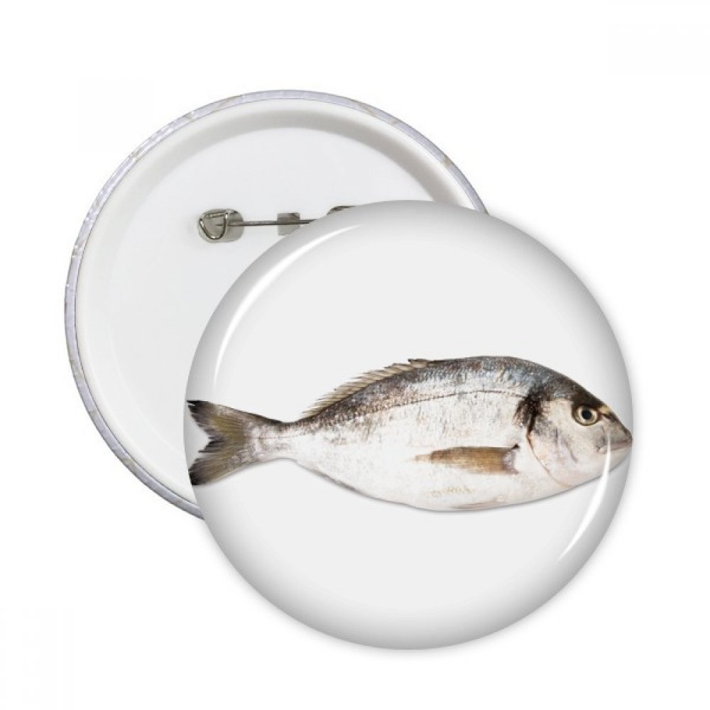 Badge bouton poisson rouge haut de gamme multicolore XXL pour veste - 3