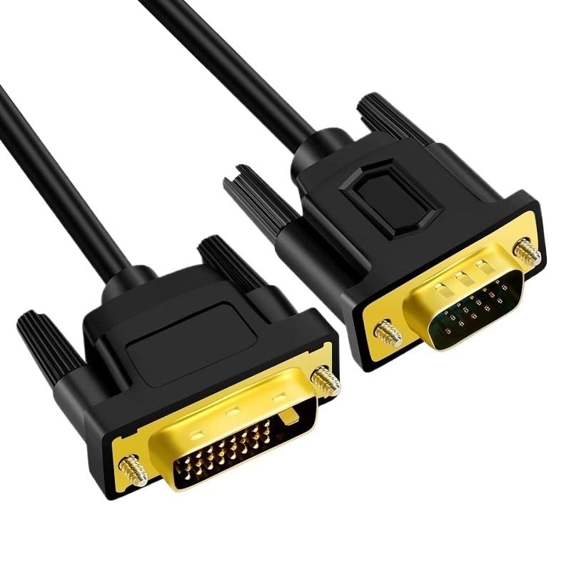 DVI to Cable Active, Suitable for HDTV PC Hosts, laptops, Monitors, and projectors(5m)