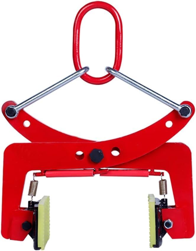 Lifting clamp Heavy-duty Alloy Steel Jaw Opening Plate Vertical Anti-slip Lifting Clamp Fixing device(8in)