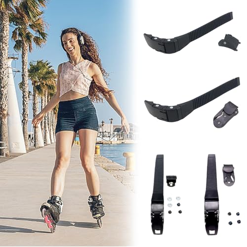 HXNH Inline Skate Buckle Replacement Inline Roller Skating Shoes Strap Skate Strap Buckle Clip With Screws Nut For Skating