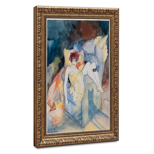 Toile Mercredi des Cendres par Jeanne Mammen - Émotion artistique et poésie murale