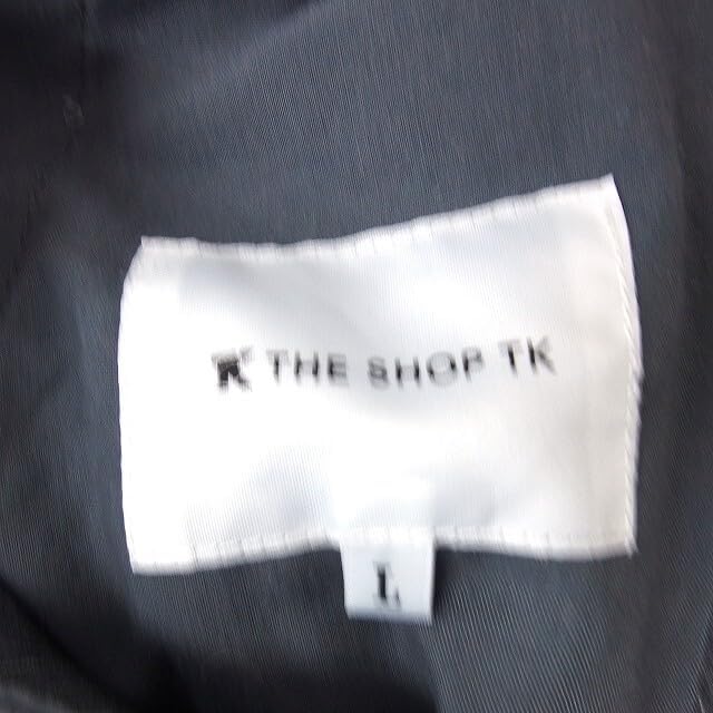 未使用品 ザショップティーケー THE SHOP TK タグ付き イージーパンツ テーパード 裏起毛 ストライプ タック ゆったり M グレー :  ブランド古着販売のベクトル - 通販 - Yahoo!ショッピング ザショップティーケー THE SHOP TK イージー タック テーパードパンツ