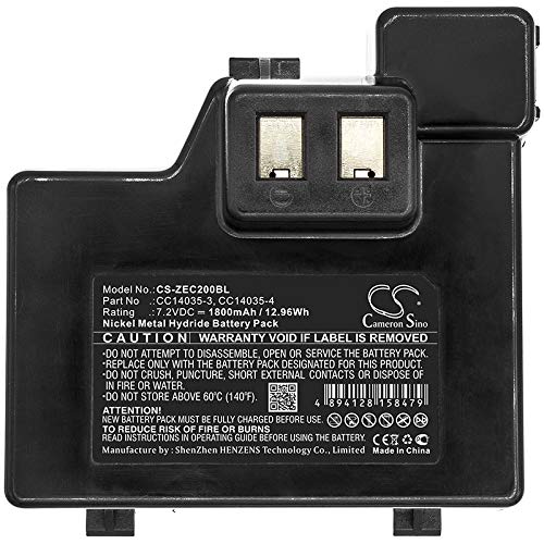 DRAWBELL DAWBELL Replacement Battery for Z'ebra Cameo 2 Part NO CC14035-3,CC14035-4 (1800mAh/12.96Wh)