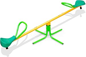 360 Degrees Swivel Teeter Totter for Kids Outdoor