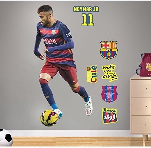 MyVinilo Neymar Jr – FC Barcelona Neymar Official Sticker 120 cm