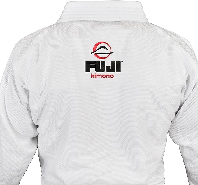 Miniatura 3 de FUJI Kids All-Around Brazilian Style Jiu Jitsu Uniform with C0-Sized White Belt