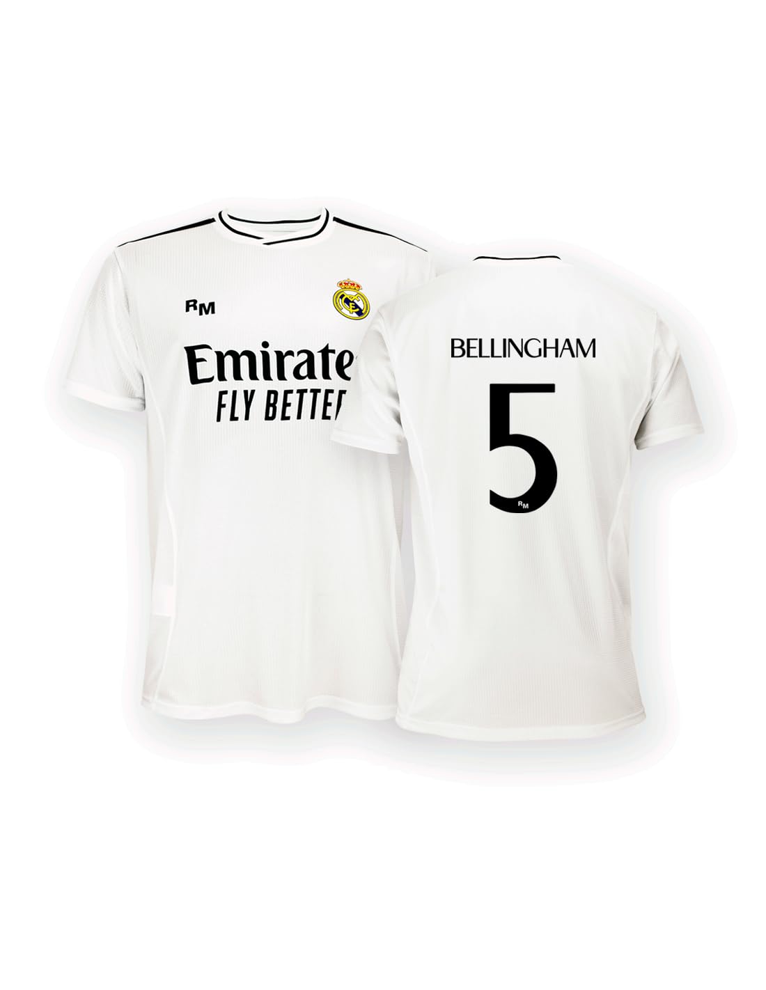 Real Madrid Zestaw Domowy Sezon 24/25, Bellingham, M, Replika Z Oficjalną Licencją