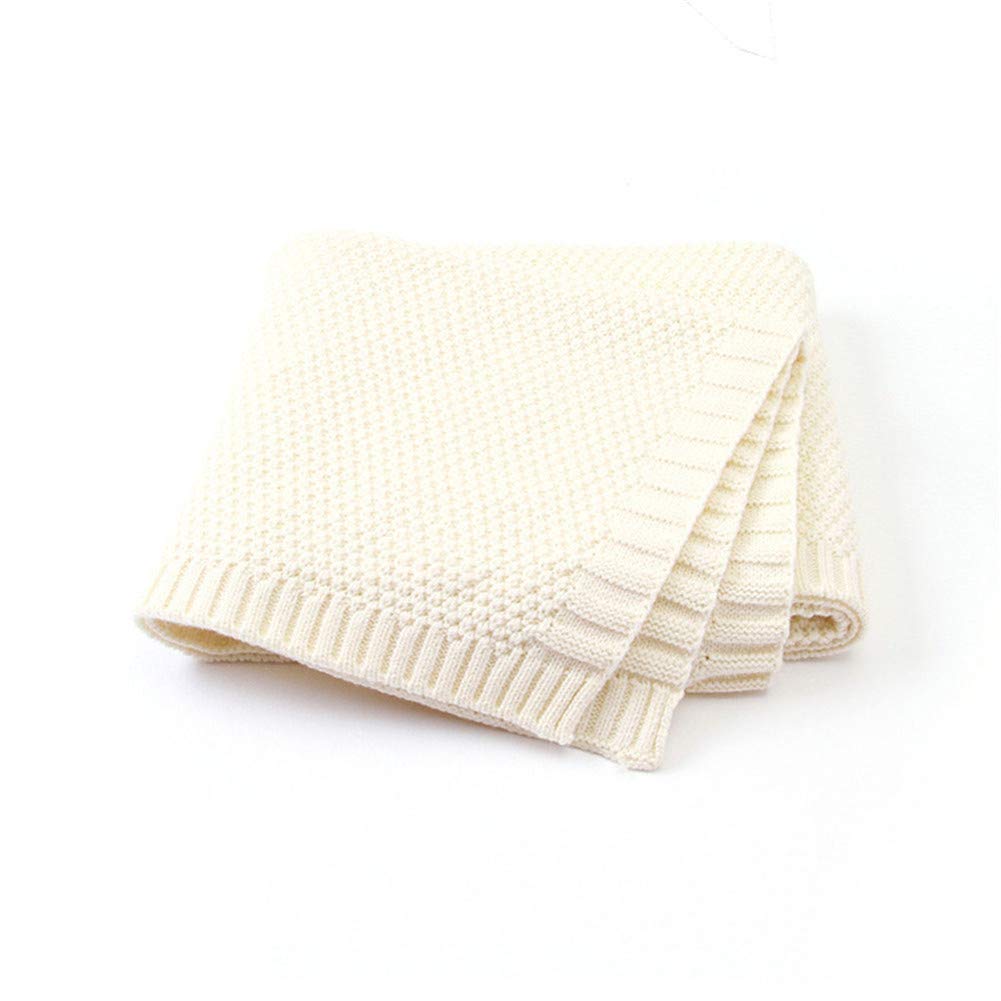 Coton Couverture Bébé En Tricot, Couvertures Tissée De