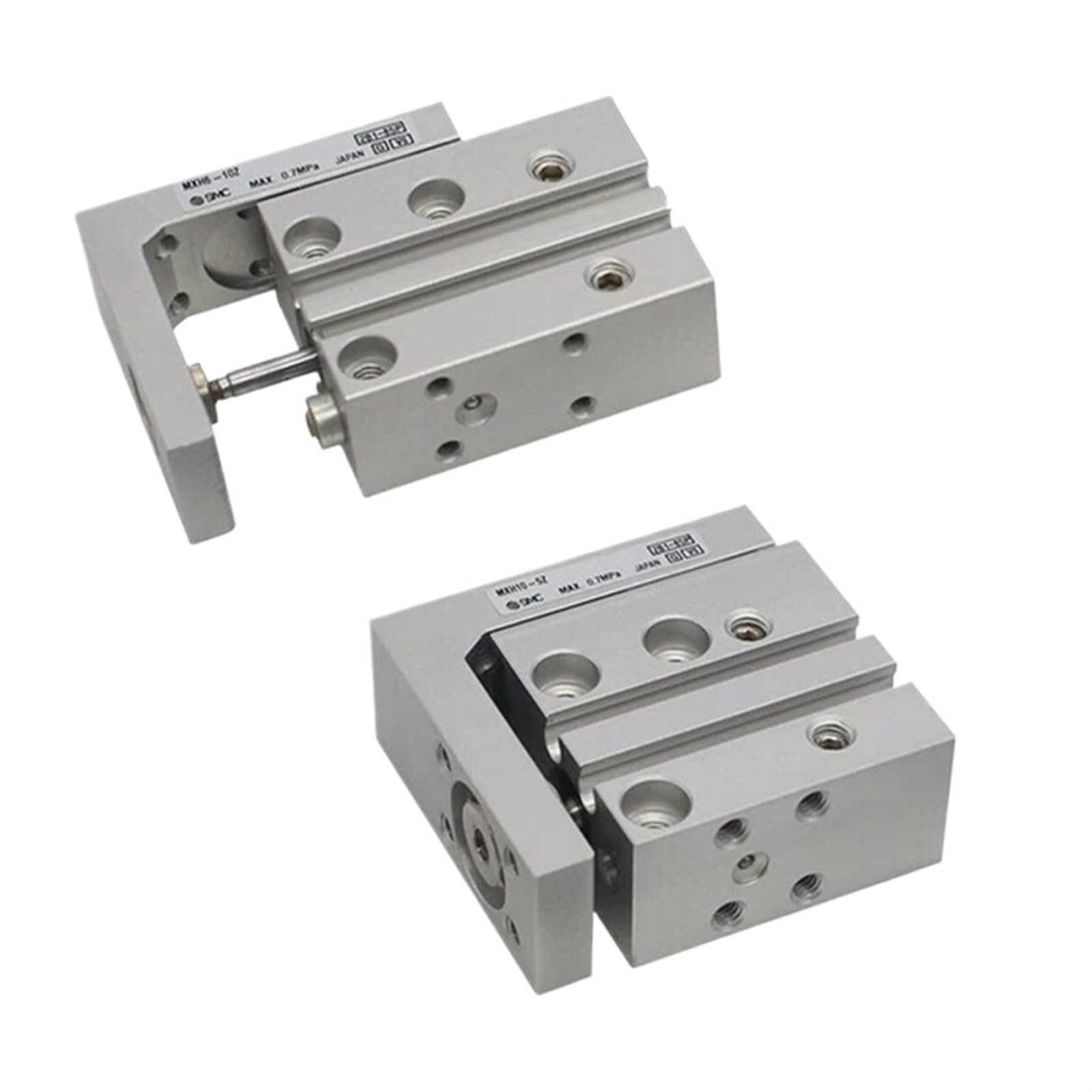 Vérin pneumatique MXH6-60Z à table coulissante, finition premium haute rigidité