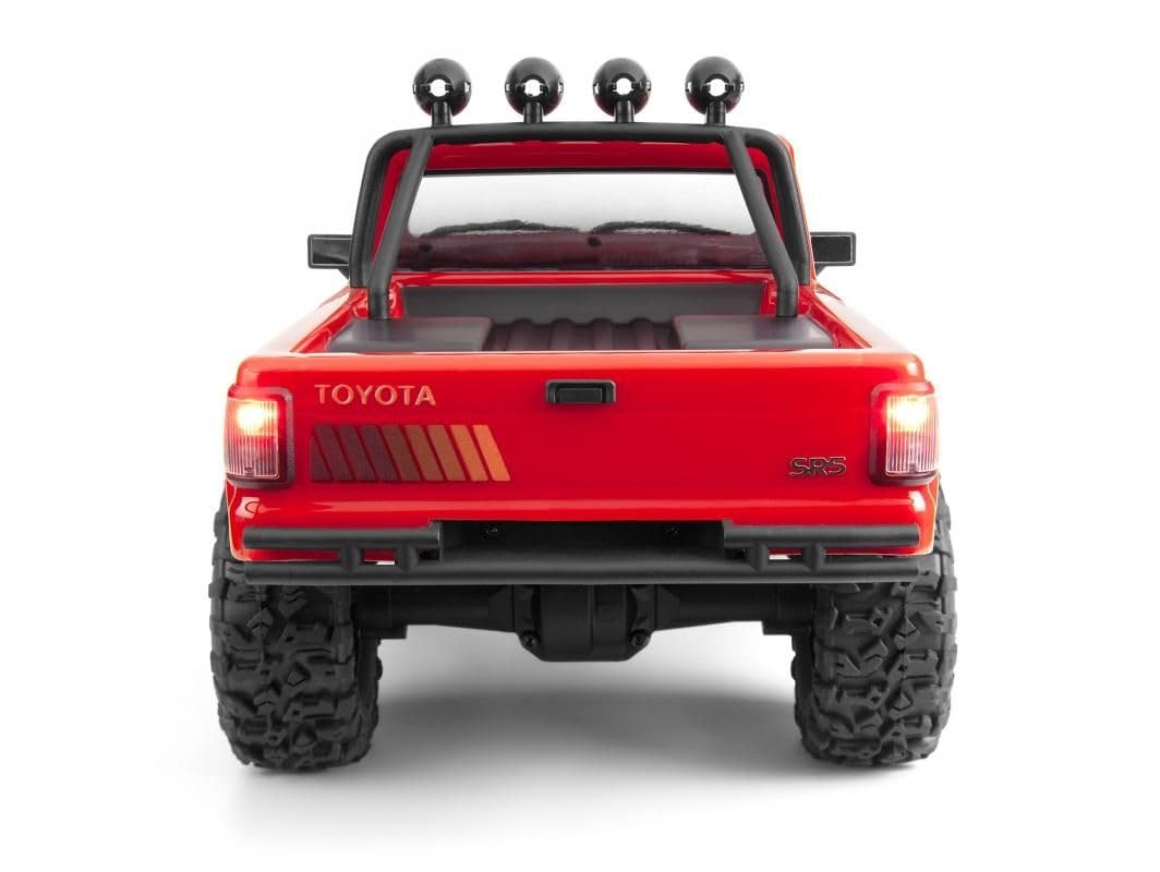 HPI Racing 160803 - Venture18 1985 Toyota Hilux 1/18 Brushless Crawler RTR Rouge