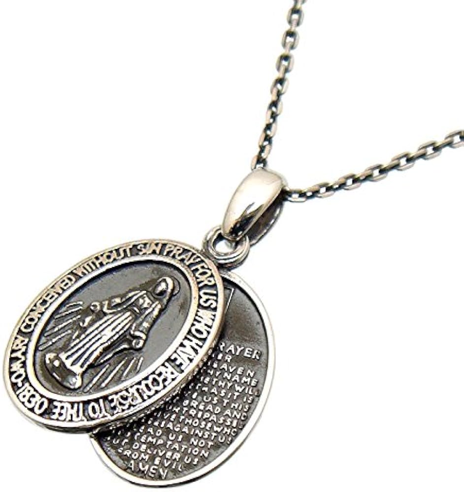 アクセサリー amp japan 17AAS-101 Amazon.co.jp: amp japan 17AAS-101 Maria Medal Pendant Necklace