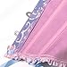 Kranchungel Corsets for Women Renaissance Corset Lace up Floral Fashion Bustier Blue Corset Top Cosplay Outfits 6X-Large